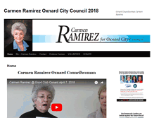 Tablet Screenshot of carmen4oxnard.com